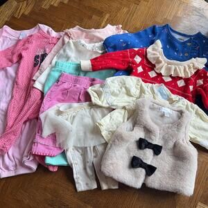 Baby girl bundle 11 piece 0-3 months